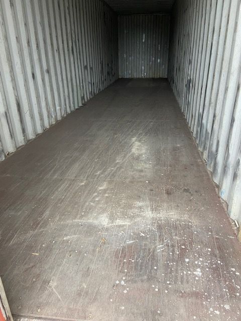 40ft high cube container gebruikt