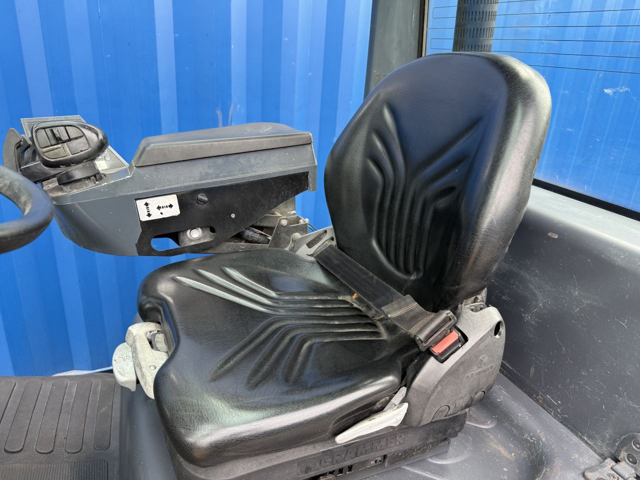 Jungheinrich 3.5 tonner diesel 3-delige mast + sideshift