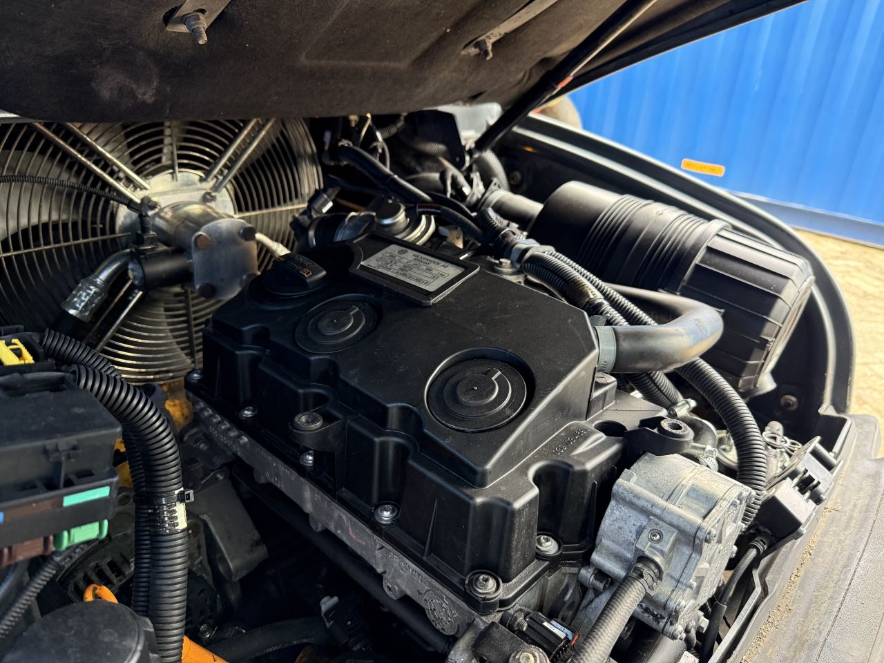 Jungheinrich 3.5 tonner diesel 3-delige mast + sideshift
