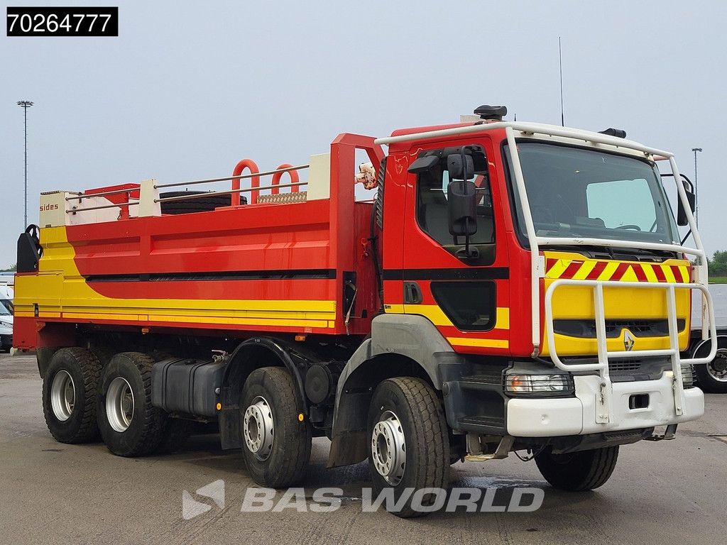 Renault Kerax 410 8X4 Telma Sides CCF 6000 Big-Axle Steelsuspension Euro 3