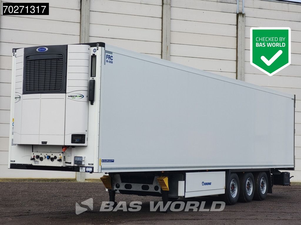 Krone Carrier Vector 1550 Liftachse Palettenkasten