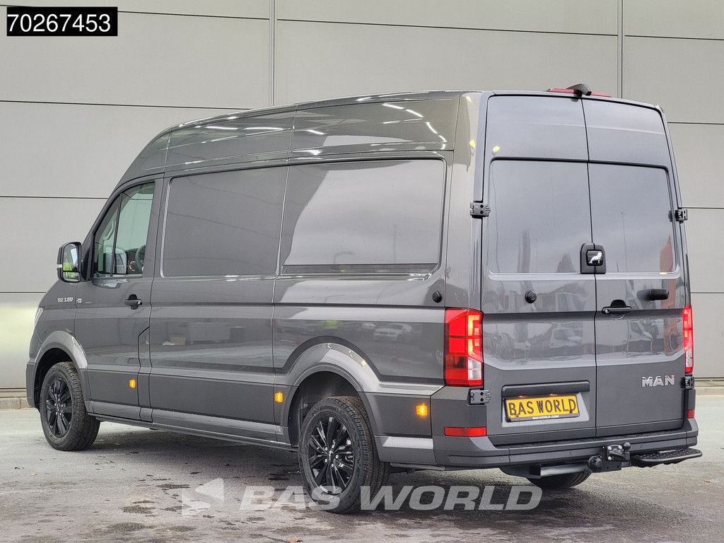MAN TGE 3.180 Automaat 2025 model Facelift Black Edition L3H3 ACC Trekhaak L2H2 11m3 A/C Towbar
