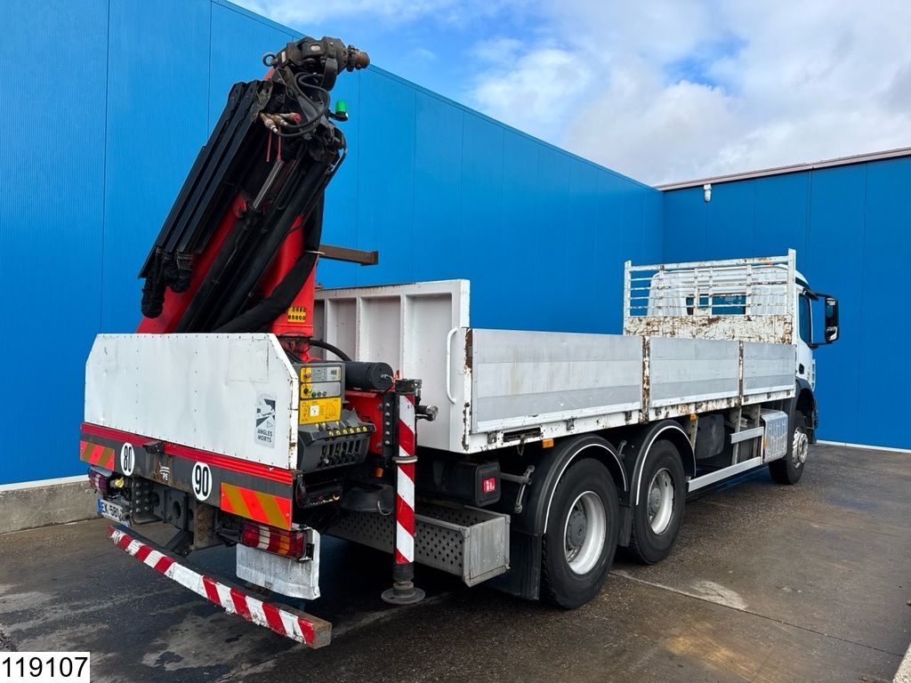 Mercedes Arocs 2636 6x4, EURO 6, Palfinger, Leaf suspension