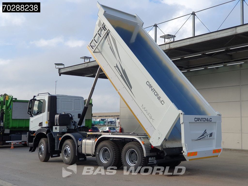 Iveco T-Way 450 8X4 New! 20m3 Cantoni Tipper Steelsuspension Big-Axle Euro 6