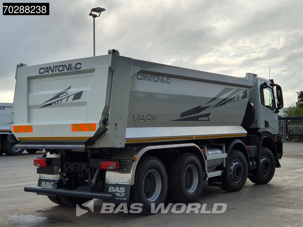 Iveco T-Way 450 8X4 New! 20m3 Cantoni Tipper Steelsuspension Big-Axle Euro 6