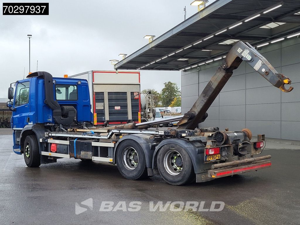 DAF CF 400 6X2 VDL S-21-6200 Hooklift Lift Axle Automatic ACC Euro 6