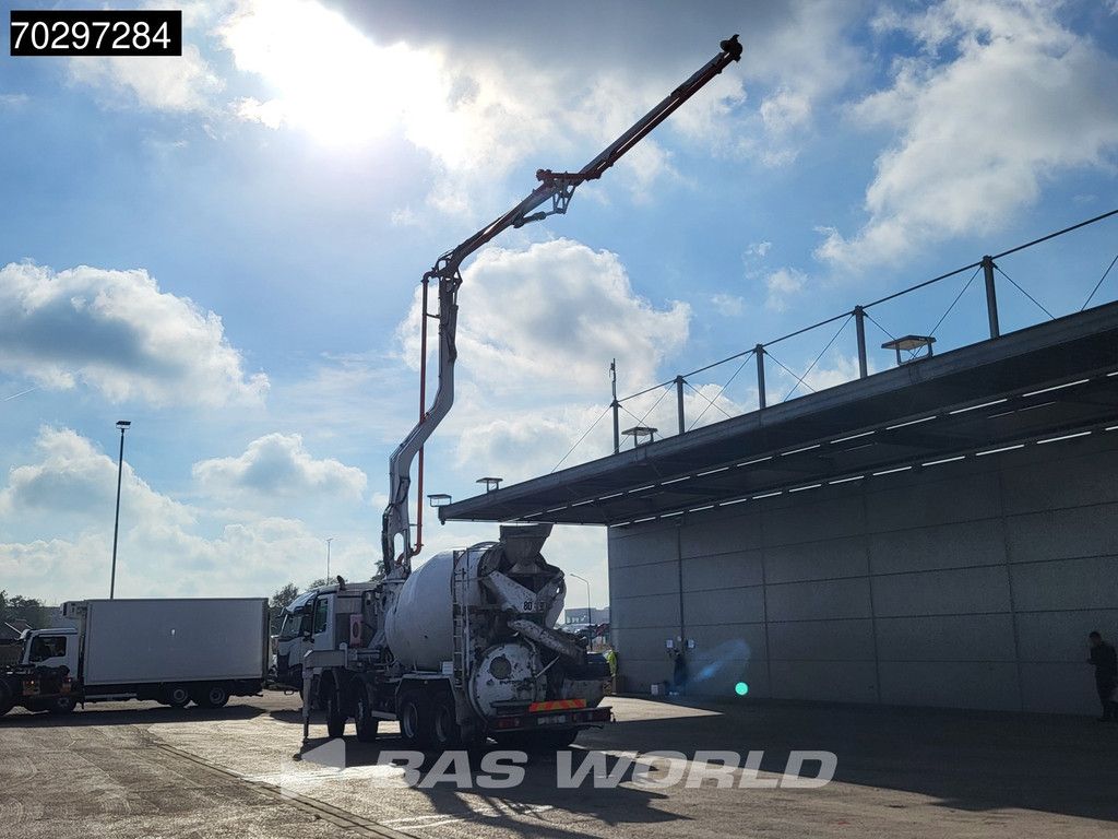 Mercedes Actros 3241 8X4 7m3 Putzmeister PUMI Big-Axle Steelsuspension 3-Pedals Euro 5