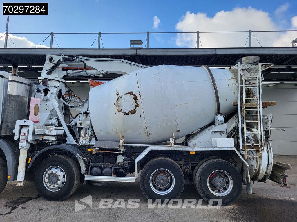 Mercedes Actros 3241 8X4 7m3 Putzmeister PUMI Big-Axle Steelsuspension 3-Pedals Euro 5