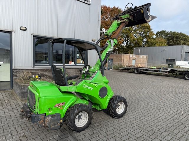 Avant 528TDL Telescoop Minishovel Kniklader 2015 1800u ZGST