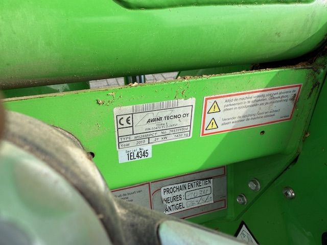 Avant 528TDL Telescoop Minishovel Kniklader 2015 1800u ZGST