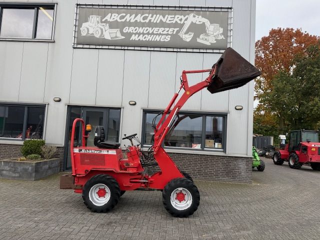 Schaffer 330 Minishovel Kniklader Laadschop Giant Weidemann