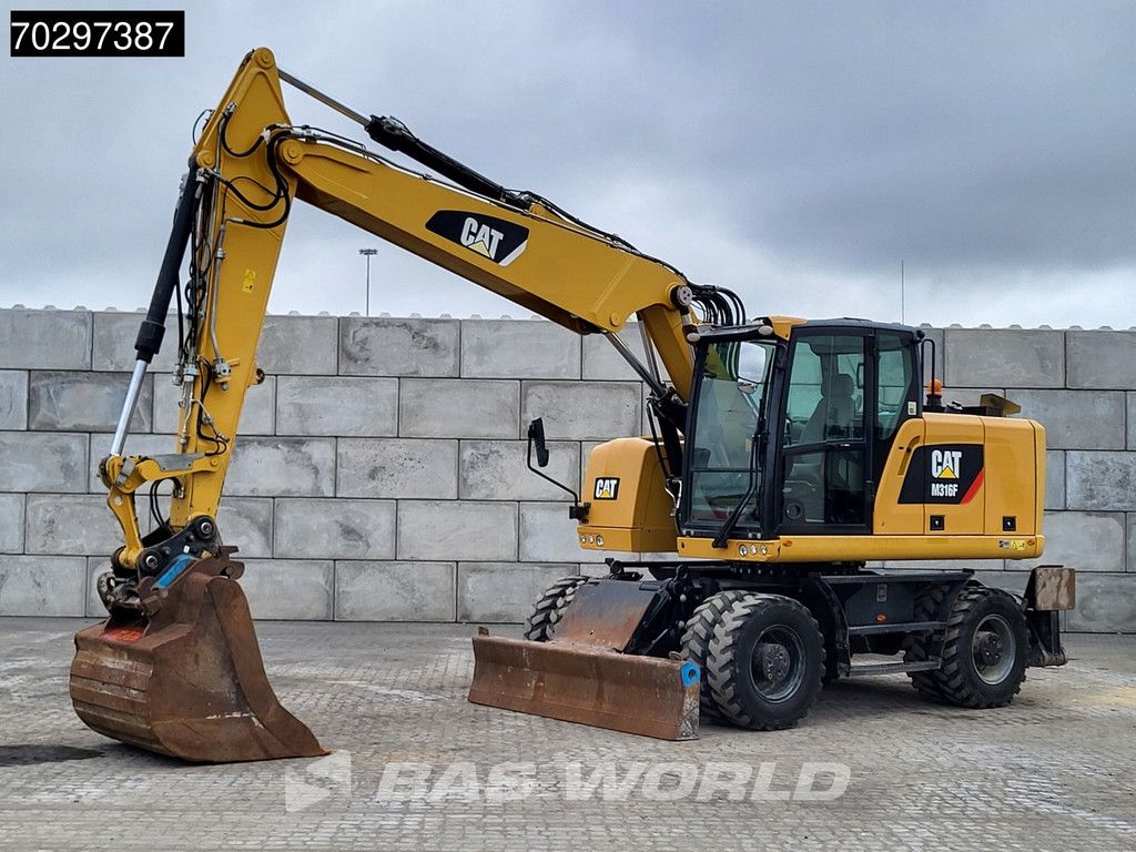 Caterpillar M316F M316 F OUTRIGGERS + BLADE