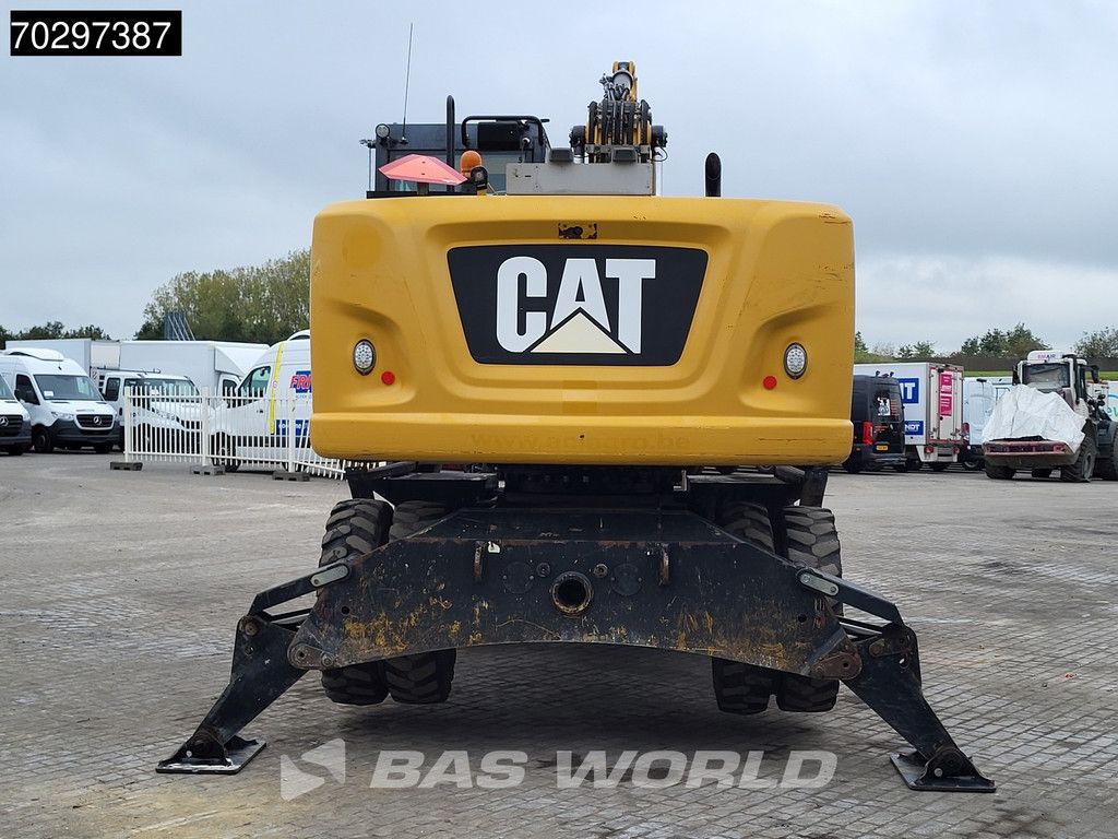 Caterpillar M316F M316 F OUTRIGGERS + BLADE