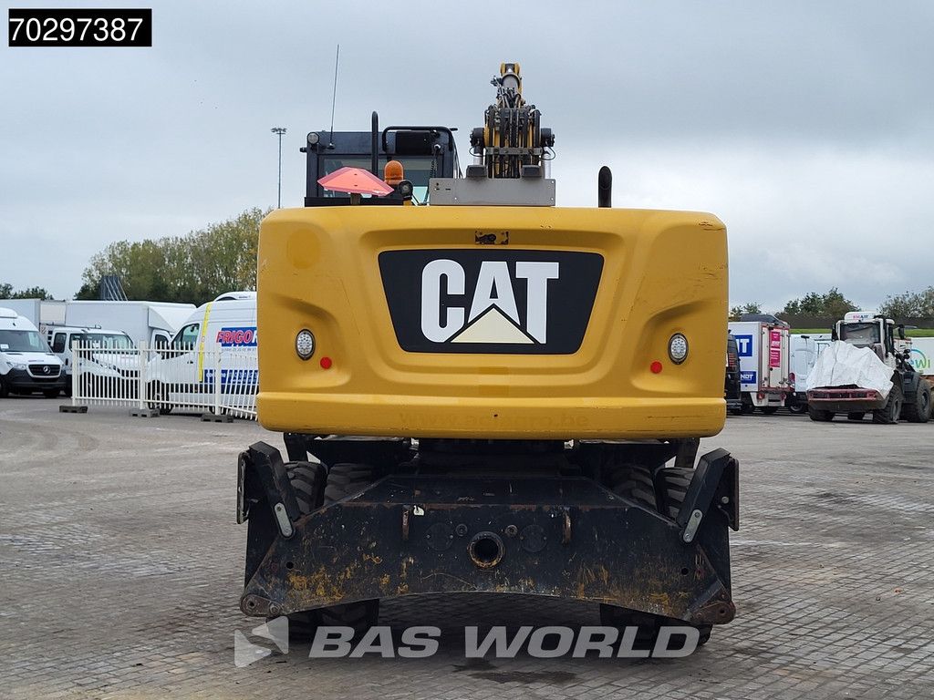 Caterpillar M316F M316 F OUTRIGGERS + BLADE