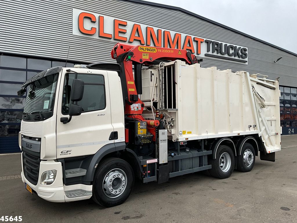 DAF FAN CF 290 Euro 6 Palfinger 23 Tonmeter laadkraan
