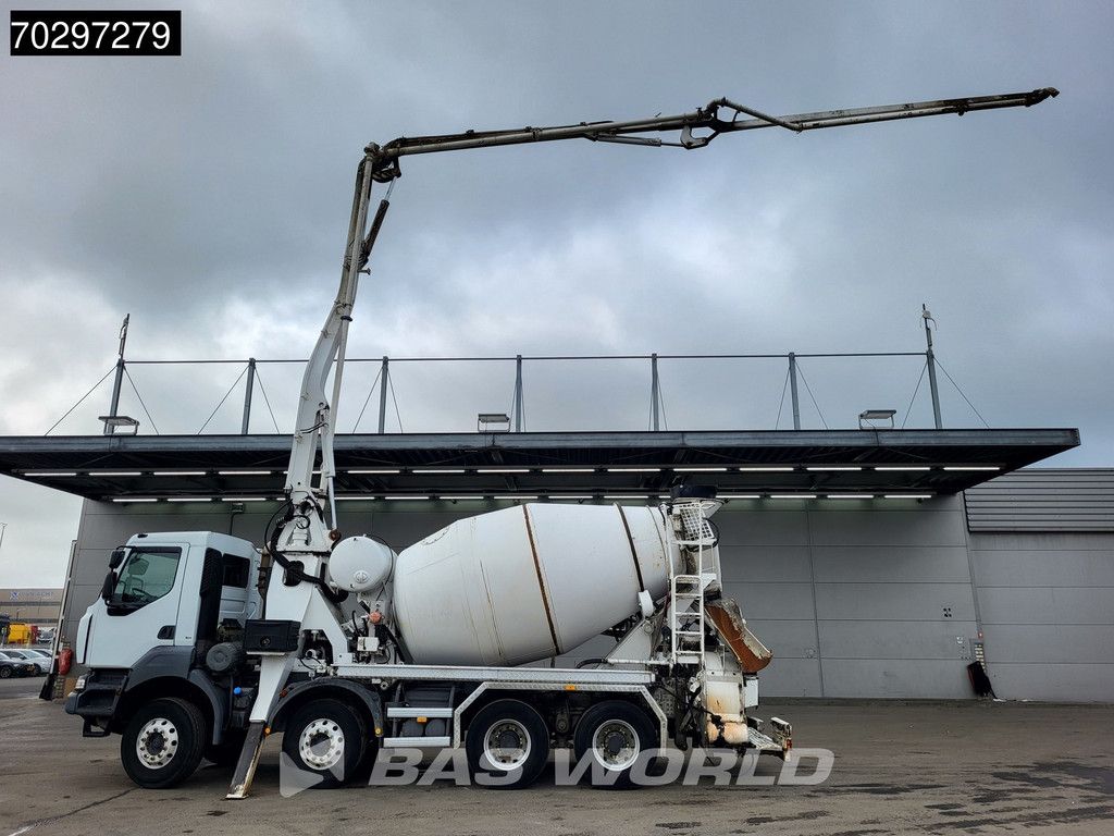 Renault Kerax 8X4 Mecbo M3-23/100-BZ Pomp+Mixer Big-Axle Steelsuspension Euro 5