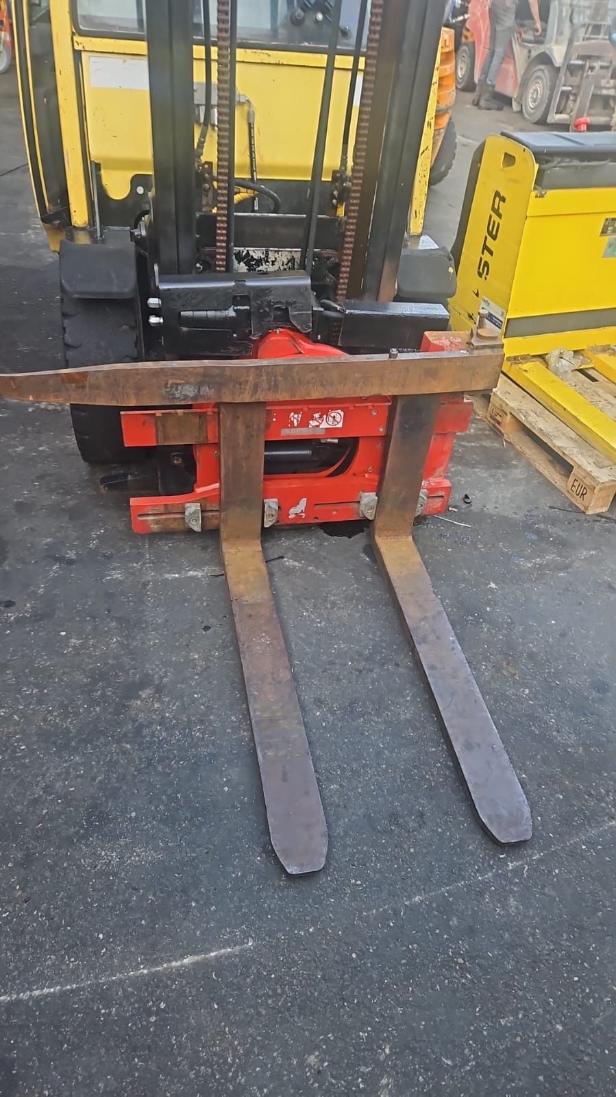 Sideshift rotator draaikop 360° Bolzoni BJ2020 Fem 2