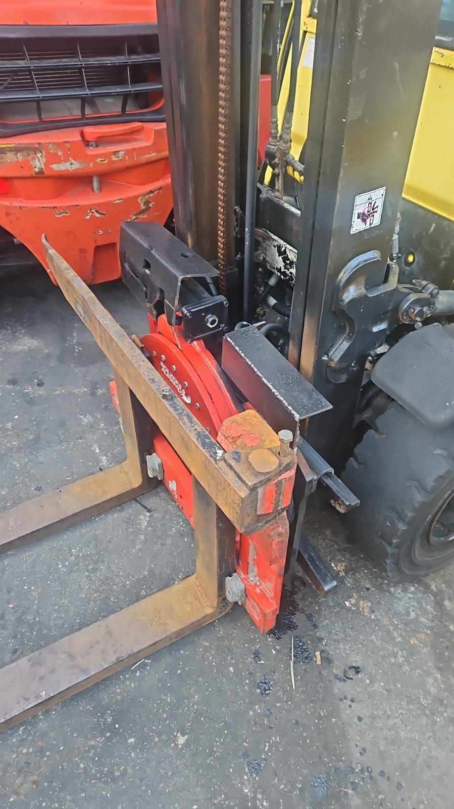 Sideshift rotator draaikop 360° Bolzoni BJ2020 Fem 2
