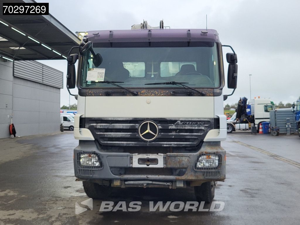 Mercedes Actros 3241 8X4 7m3 Putzmeister Mixer Big-Axle Steelsuspension Automatic Pompe+Mixer Euro 4