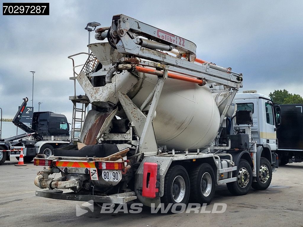 Mercedes Actros 3241 8X4 7m3 Mecbo Mixer Big-Axle Steelsuspension Pompe+Mixer Autoamtic Euro 3