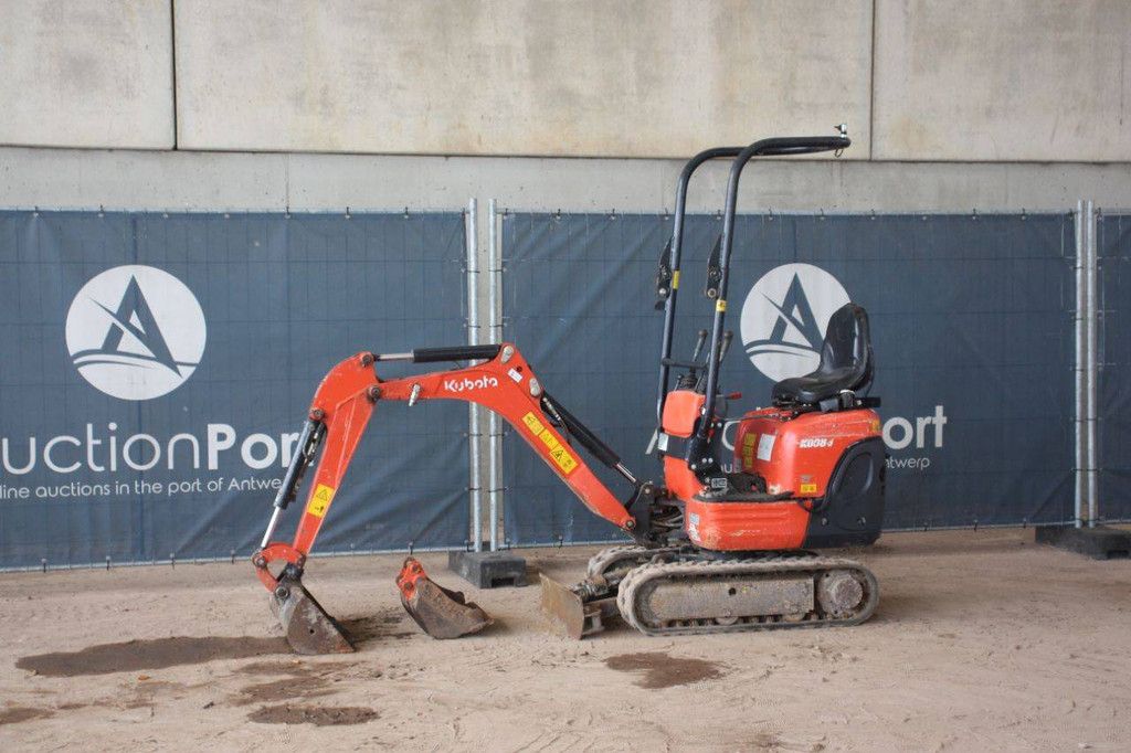 Mini excavator Kubota K008-3 Diesel 7.5kW 2021