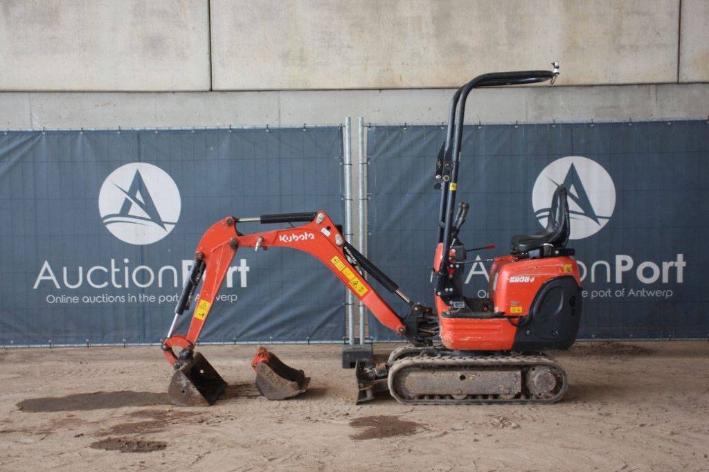 Mini excavator Kubota K008-3 Diesel 7.5kW 2021