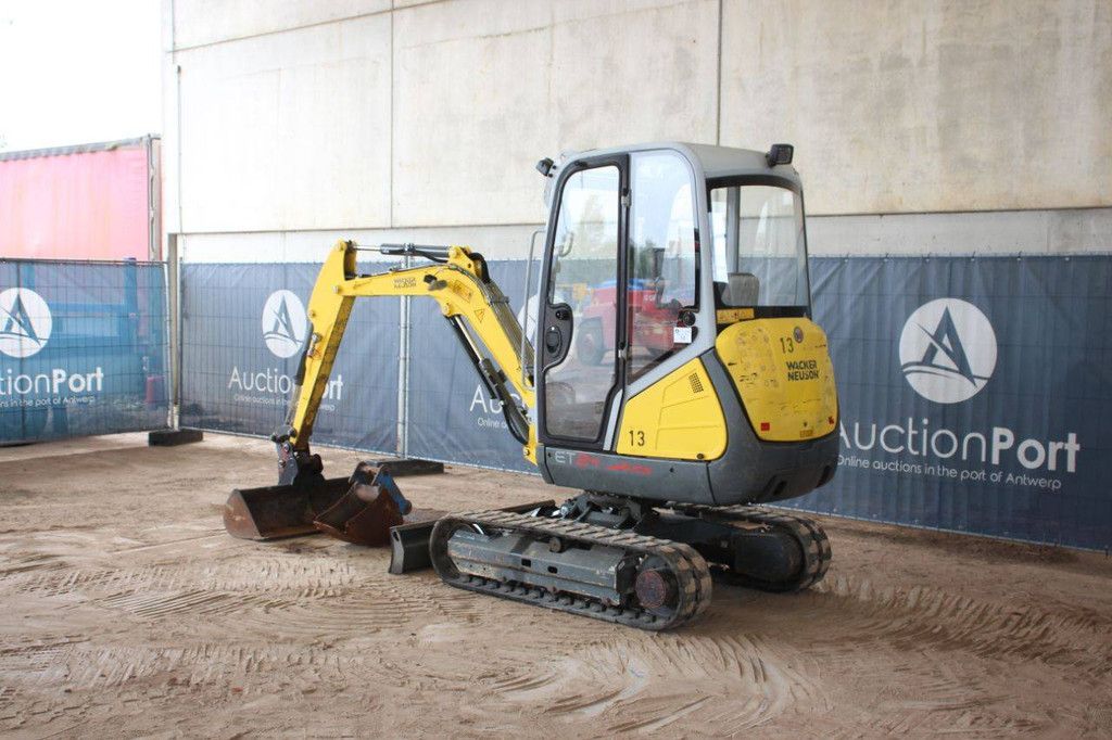 Mini excavator Wacker Neuson ET24 Diesel 13.4kW 2014