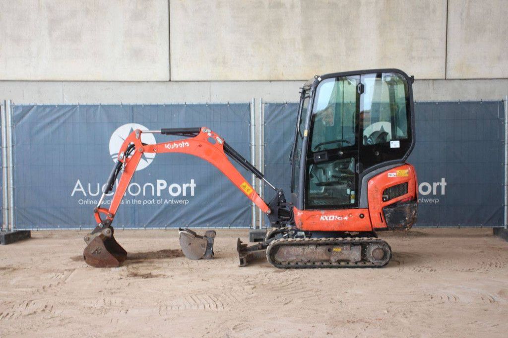 Mini excavator Kubota KX016-4 Diesel 9.6kW 2013