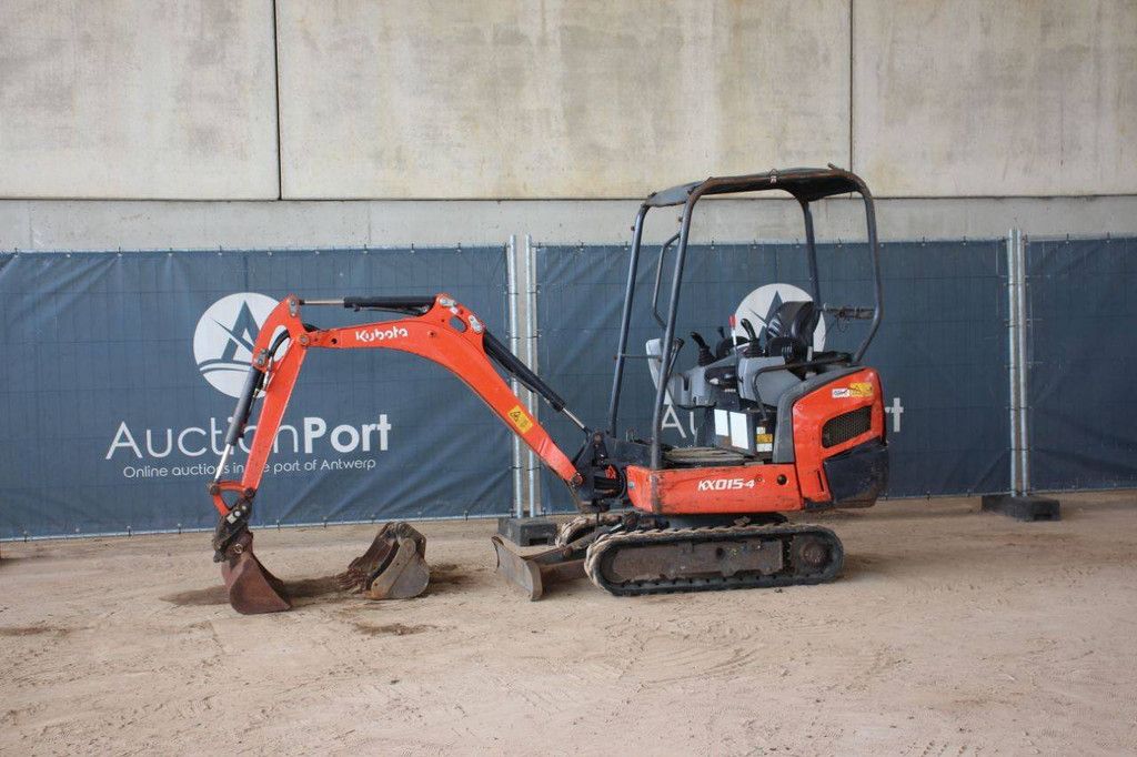 Mini excavator Kubota KX015-4 Diesel 9.6kW 2016