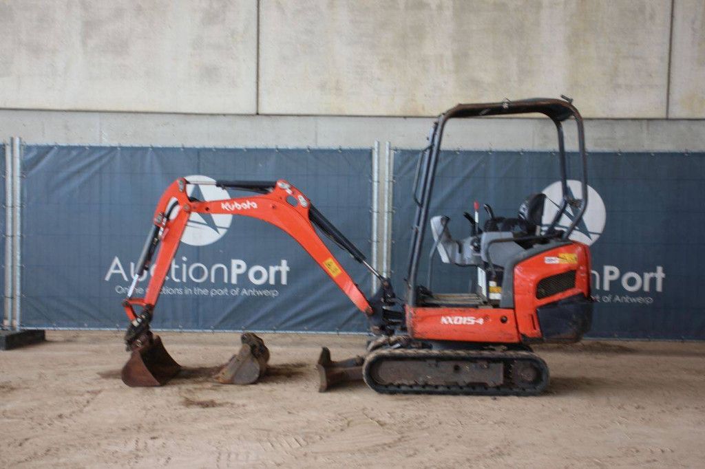 Mini excavator Kubota KX015-4 Diesel 9.6kW 2016