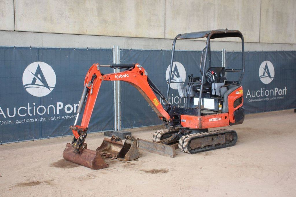 Mini excavator Kubota KX015-4 Diesel 9.6kW 2016