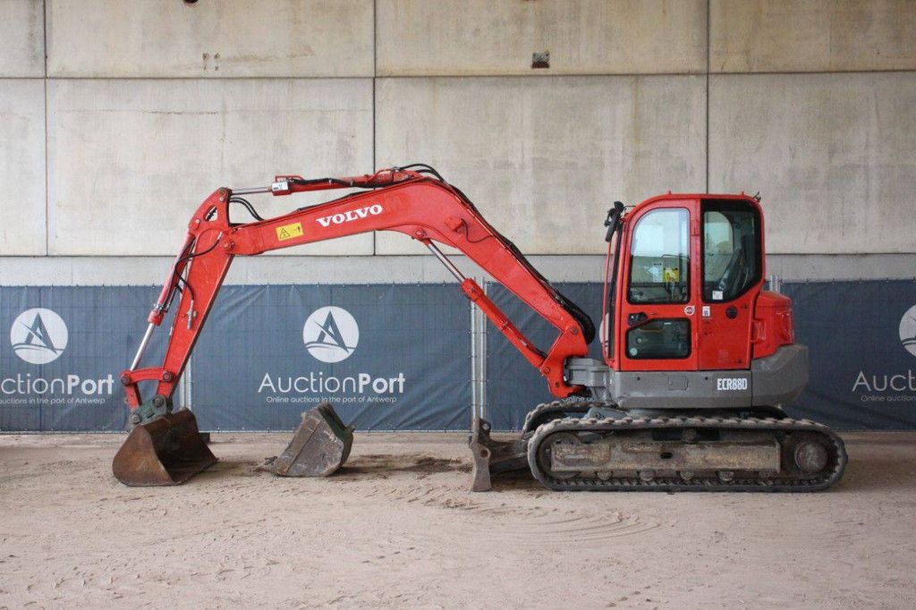 Crawler excavator Volvo ECR88D Diesel 43kW 2017