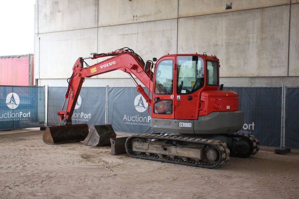 Crawler excavator Volvo ECR88D Diesel 43kW 2017