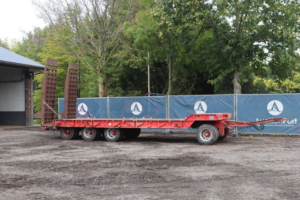 Halbtieflader Nooteboom ASD 32 1984