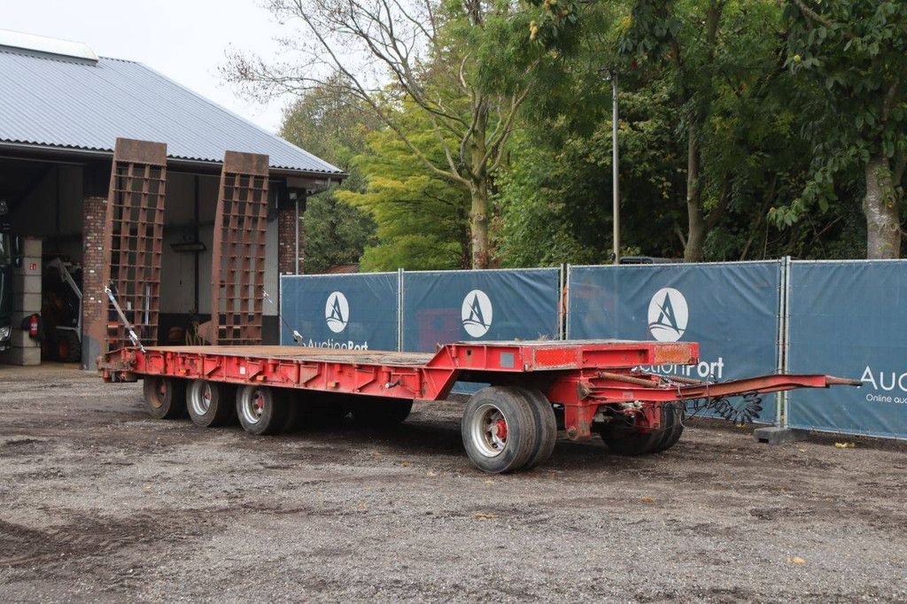 Halbtieflader Nooteboom ASD 32 1984