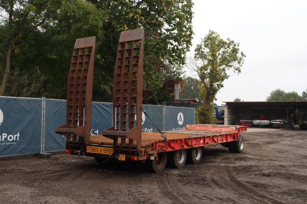 Halbtieflader Nooteboom ASD 32 1984