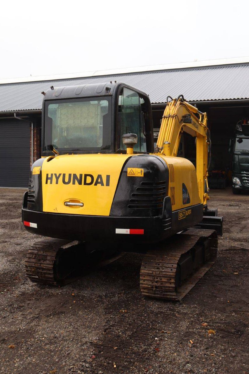 Hyundai R55-7 Diesel Crawler Excavator 2013