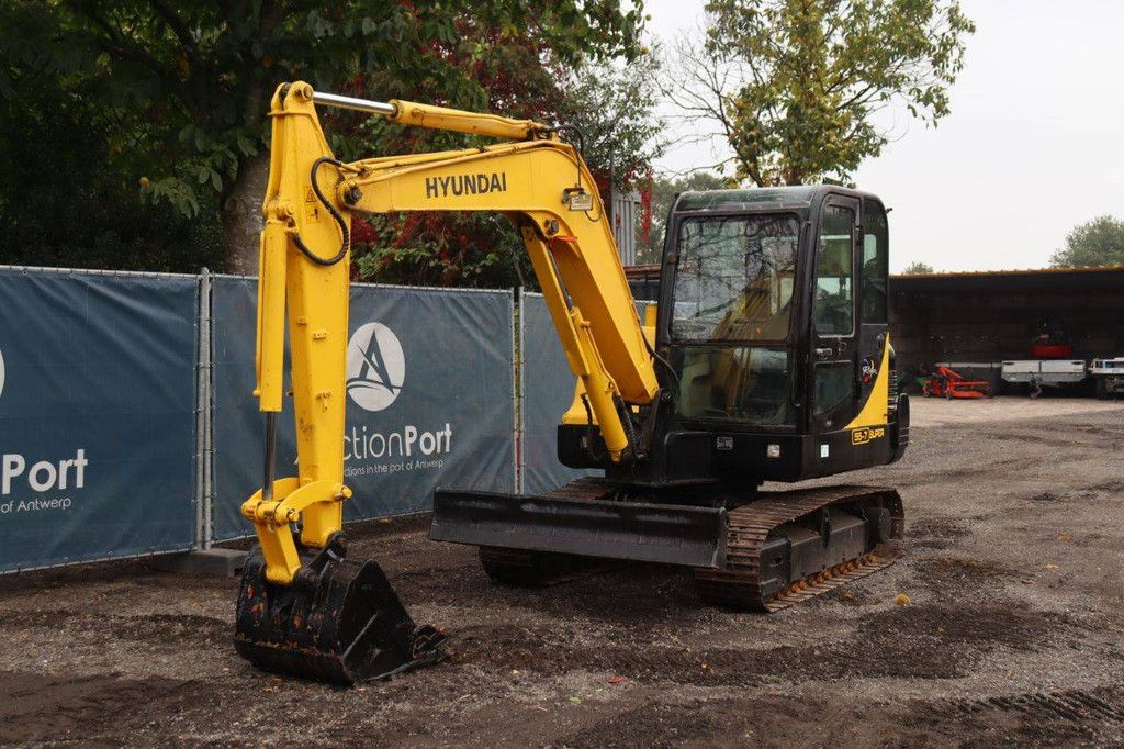 Hyundai R55-7 Diesel Crawler Excavator 2013