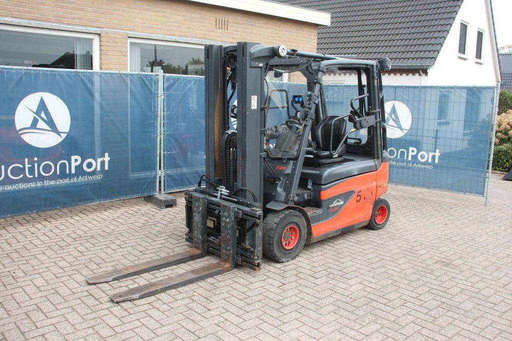 Forklift Linde E25L-01 Electric 2500kg 4.7m 2020