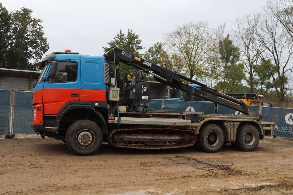Terberg FM1350-WDGL Diesel 421 PS 2005 Kranwagen mit Hiab 19,8 m Kran