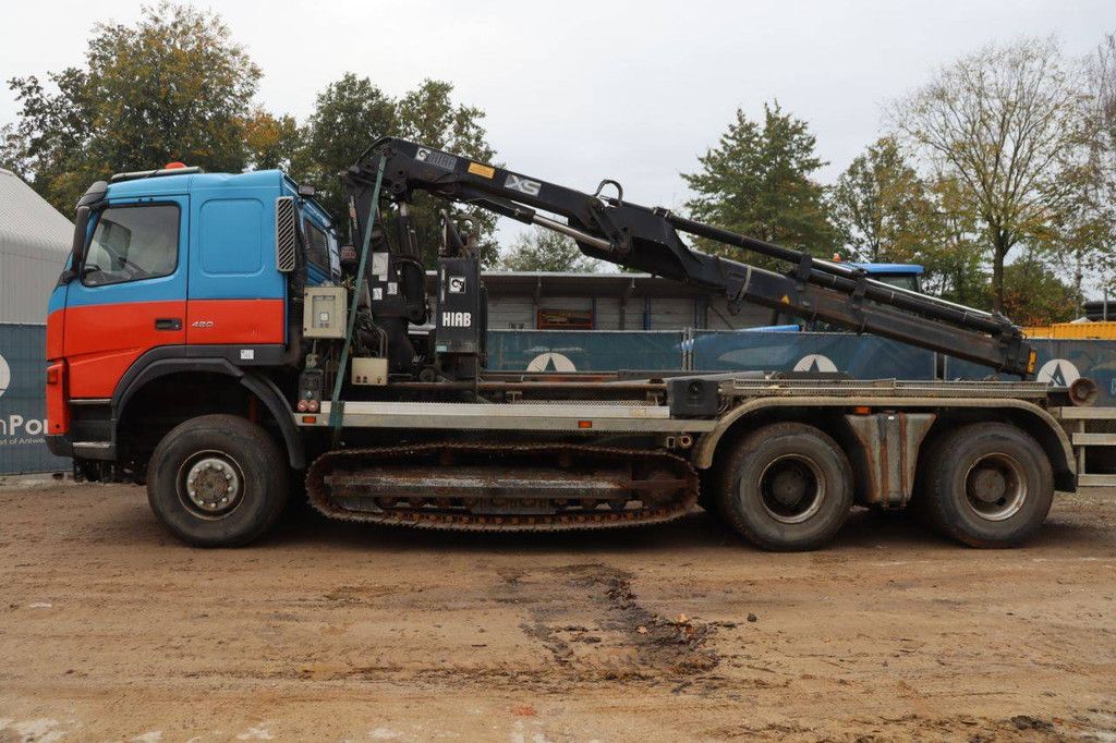 Terberg FM1350-WDGL Diesel 421 PS 2005 Kranwagen mit Hiab 19,8 m Kran