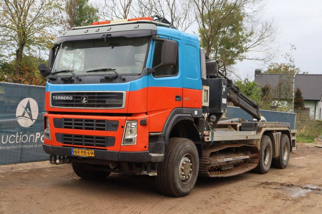 Terberg FM1350-WDGL Diesel 421 PS 2005 Kranwagen mit Hiab 19,8 m Kran