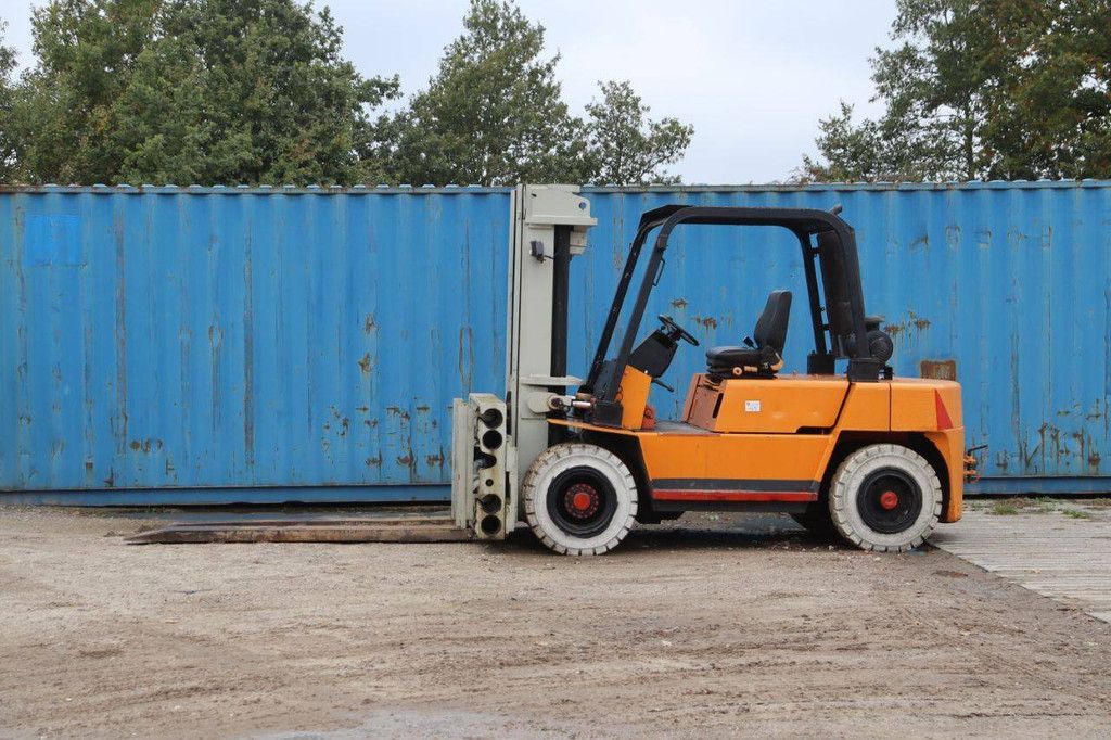 Gabelstapler Jungheinrich DFG 75 Diesel 7500kg 3.0m 1989