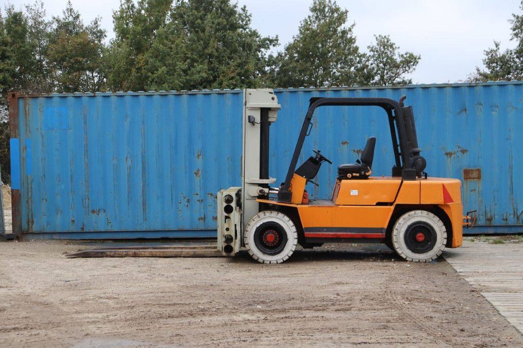 Gabelstapler Jungheinrich DFG 75 Diesel 7500kg 3.0m 1989