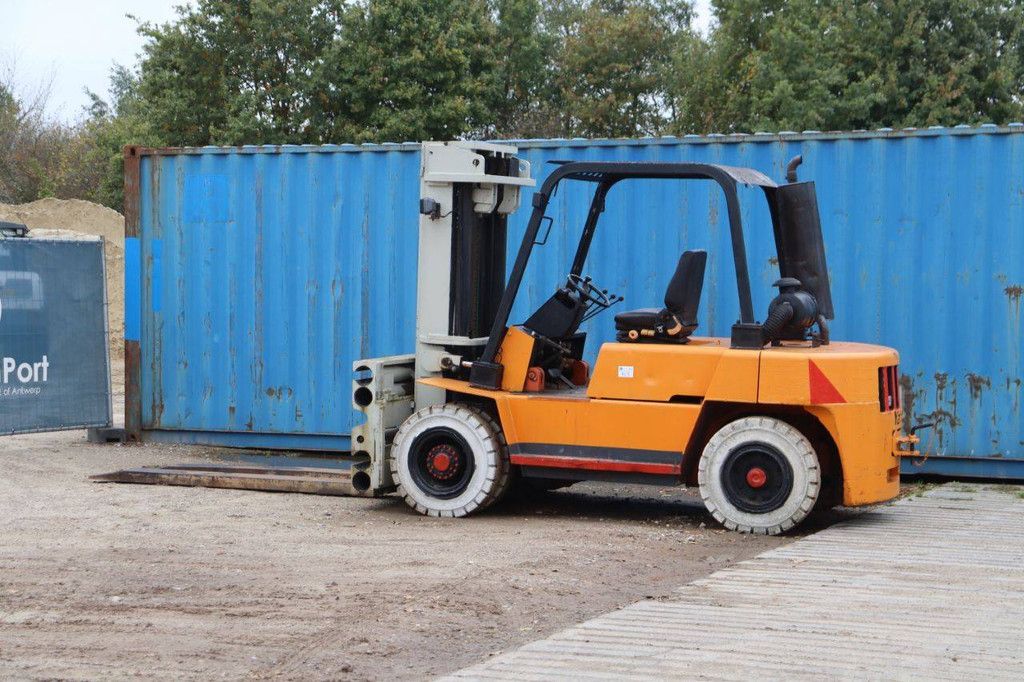 Gabelstapler Jungheinrich DFG 75 Diesel 7500kg 3.0m 1989