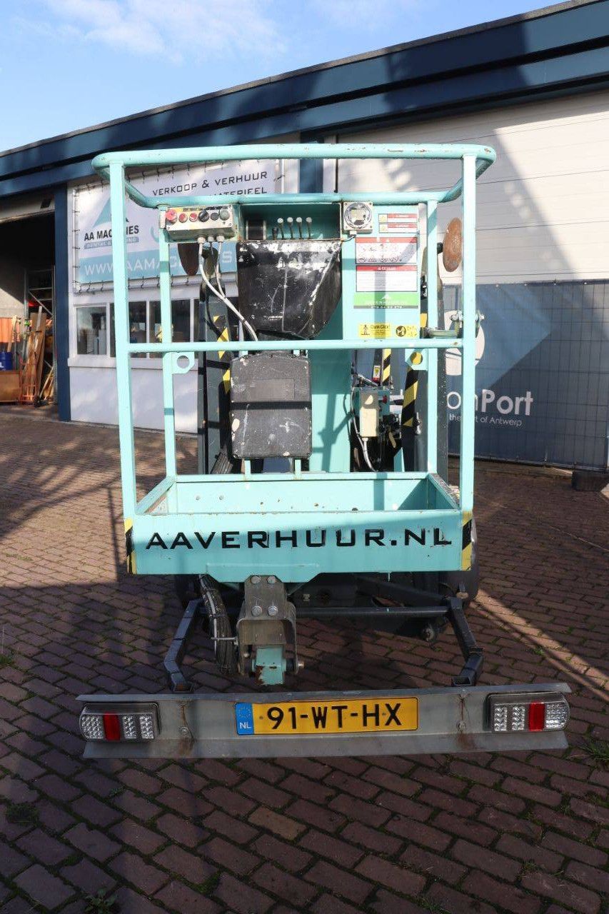 Trailer-mounted aerial platform Nifty 120T 2018