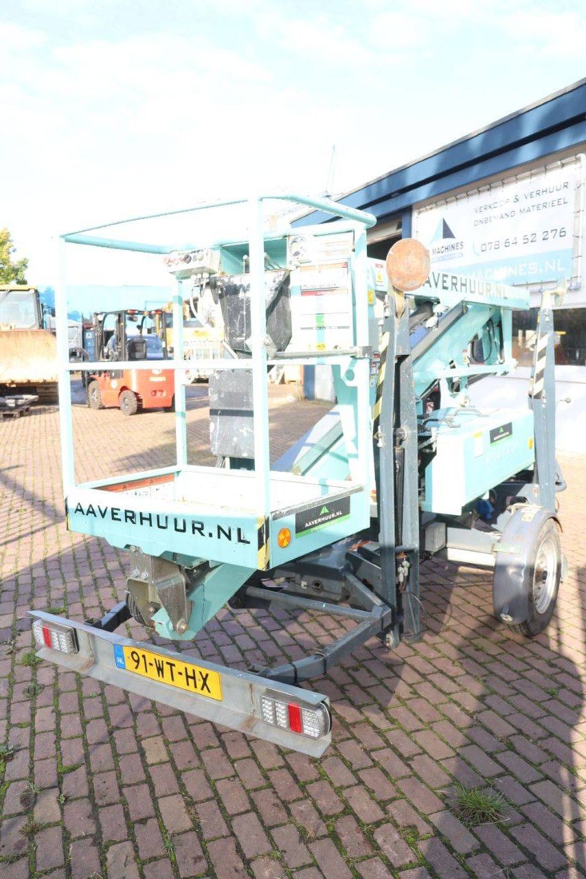 Trailer-mounted aerial platform Nifty 120T 2018