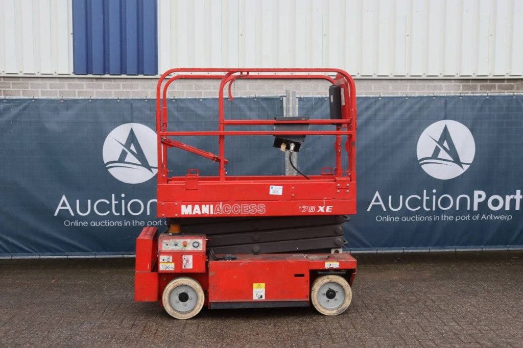 Manitou 78 XE Elektrische Scherenbühne 7,75 m 2003