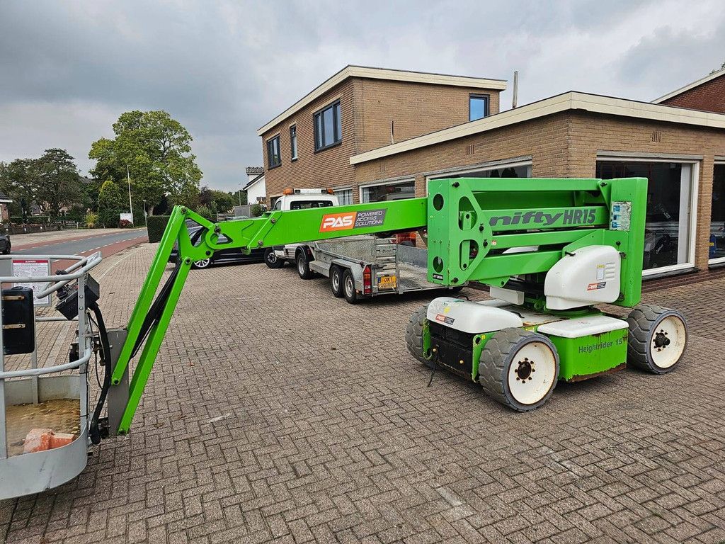 Niftylift HR15NDE Electric 15.5m articulated boom lift