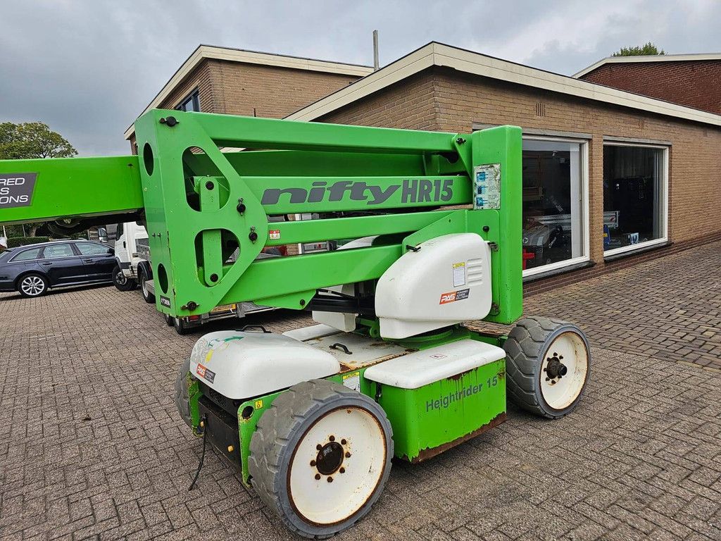 Niftylift HR15NDE Electric 15.5m articulated boom lift